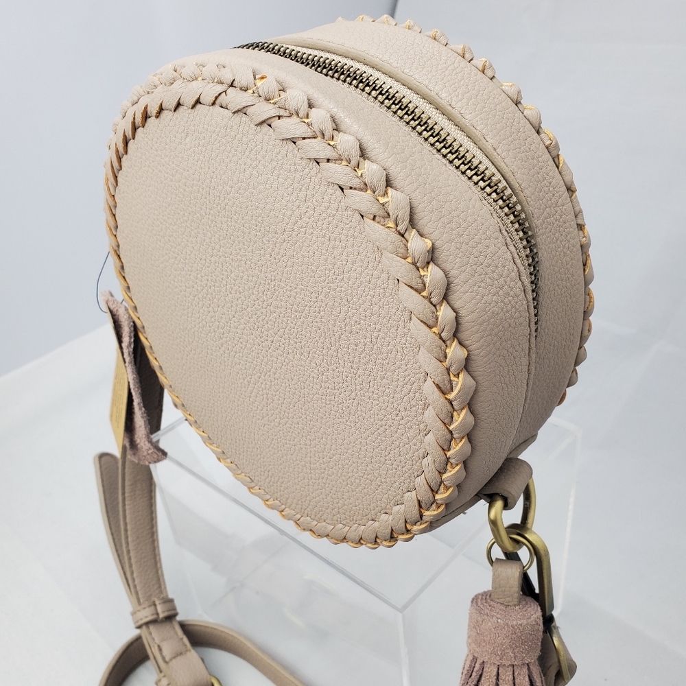 Street Level Round Boho Crossbody Bag Purse